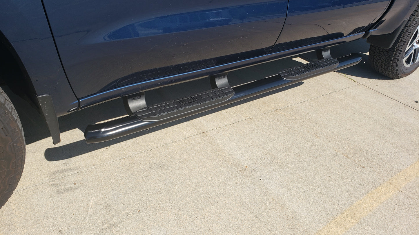 Westin Pro Traxx 4 Inch Oval Tube Steps - Black - image 3