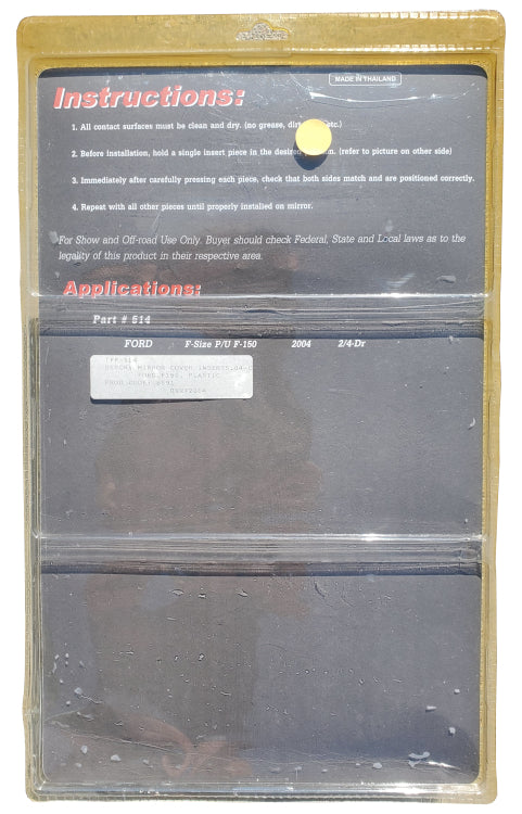 Clearance - TFP Chrome Mirror Covers - 514 - 2004-2008 Ford F150 - image 3