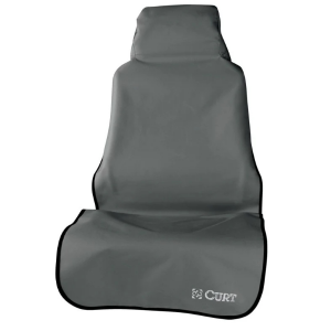 Curt - Seat Defender 58 Inch x 23 Inch Bucket Seat Cover - Grey - 18500