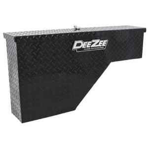 Dee Zee Driver Side Wheel Well Tool Box - Black Diamond Tread - DZ95B