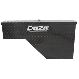 Dee Zee Passenger Side Wheel Well Tool Box - Black Diamond Tread - DZ94B