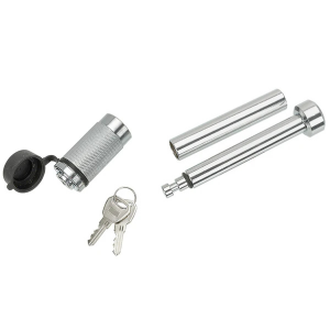 Draw-Tite - 3" Hitch Receiver Lock - 5/8" to 3/4" Pin Diameter - Dogbone Style - 63259