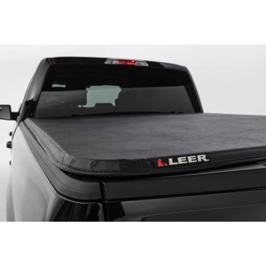 Leer Latitude - Soft Folding Tonneau Cover - 630117 - 2009-2018 Ram 1500 (2019-2024 Classic) - 5.7 ft. Bed
