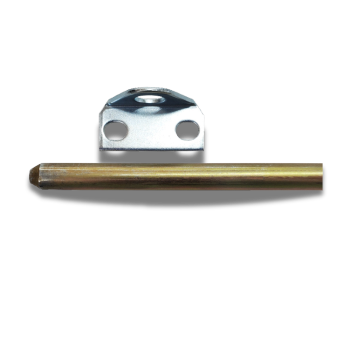 Leer Contractor Handle Rod - 32-7/8" Length w/ Chamfer One End (Sold Individually)