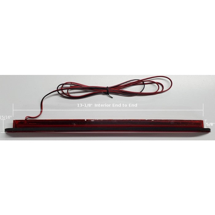 15" Red Flush Mount LED Brake Light