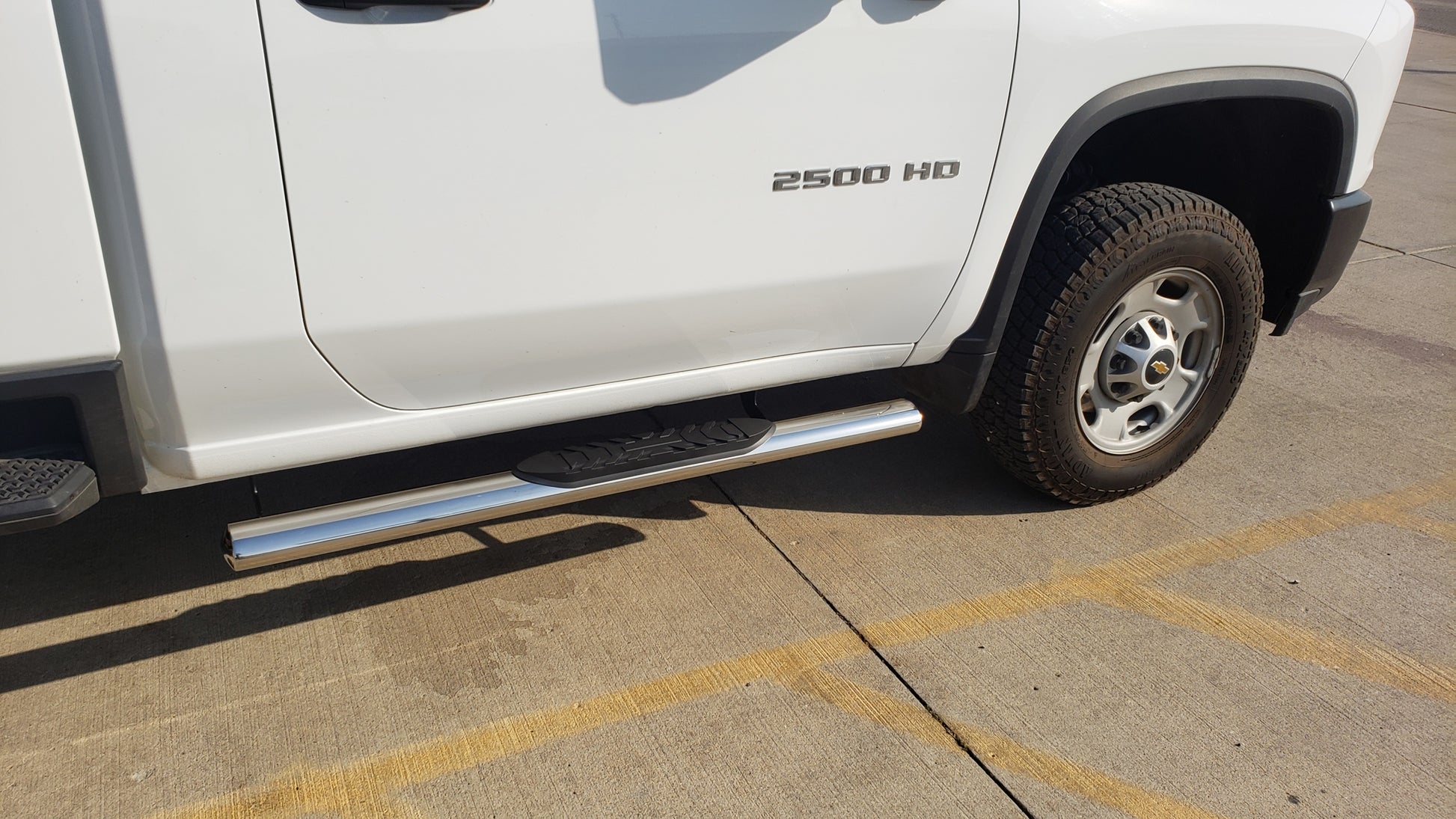 Trail FX 4 Inch Oval Tube Steps - Stainless Steel - image 2