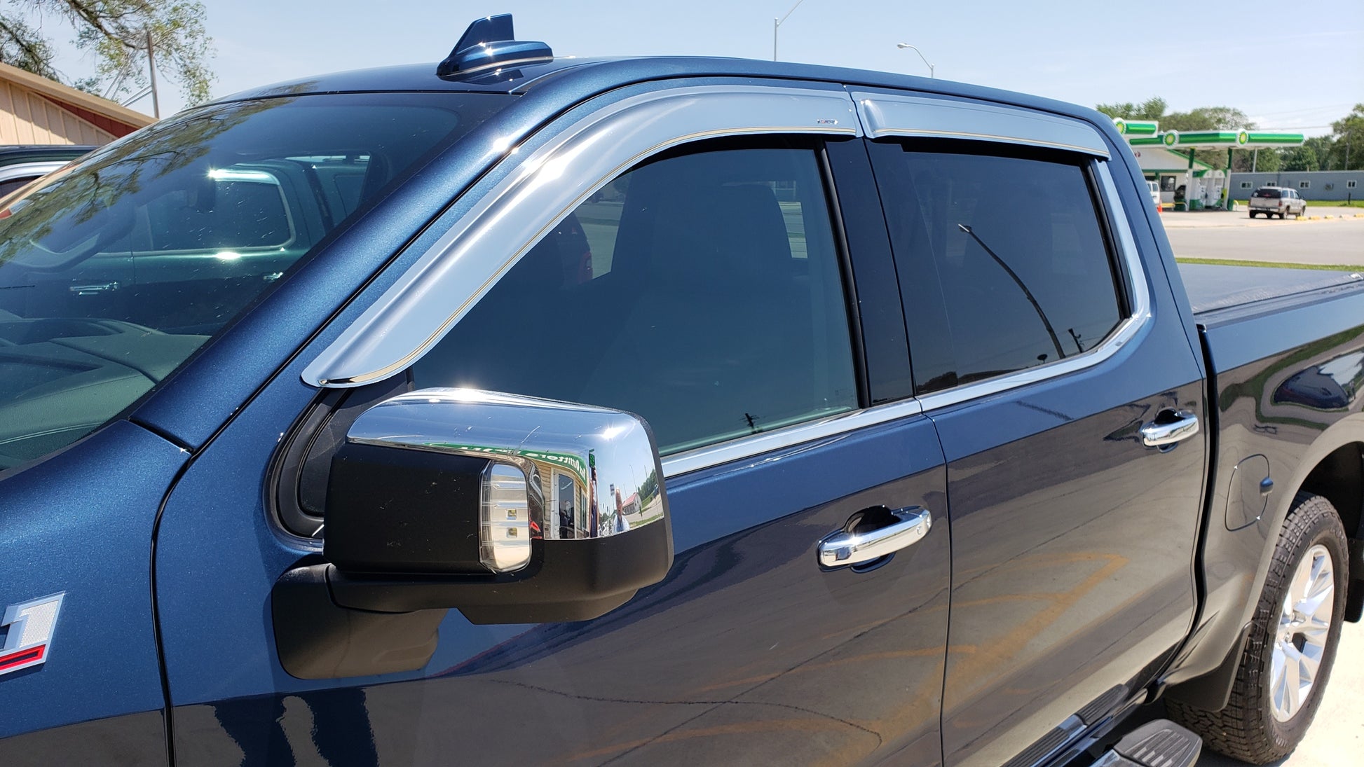Stampede Rain Guards - Chrome - image 2