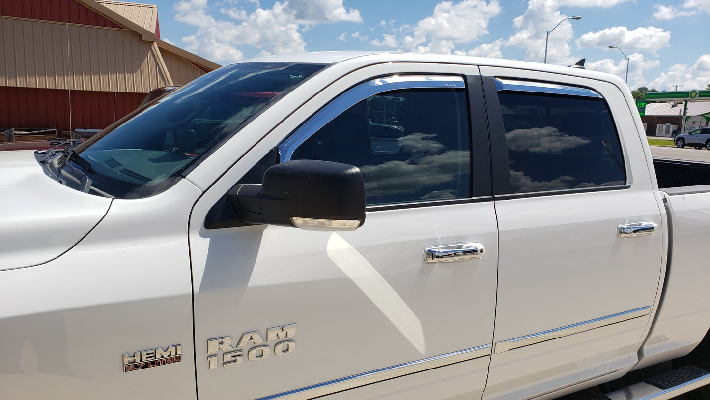 Putco Element Window Visors - Chrome - image 2