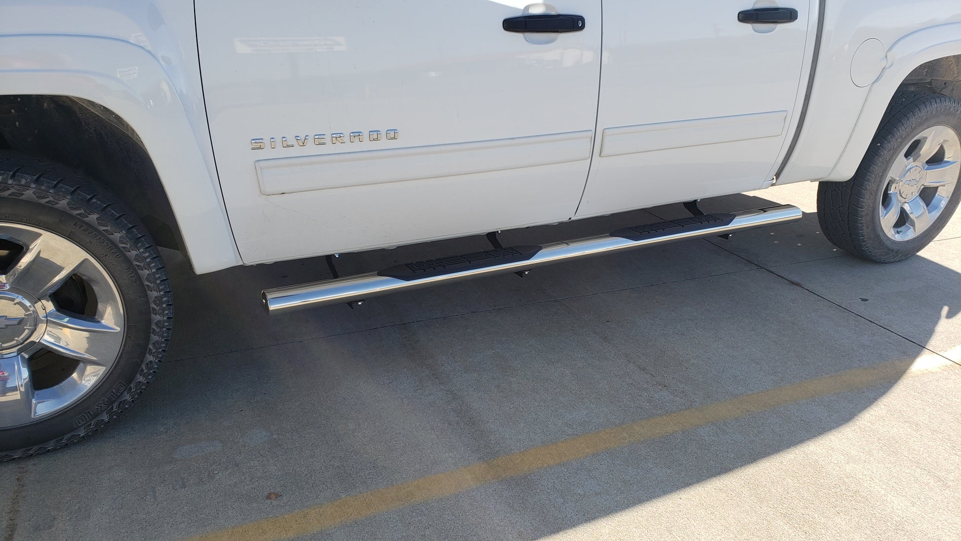 Trail FX 4 Inch Oval Tube Steps - Stainless Steel - image 2