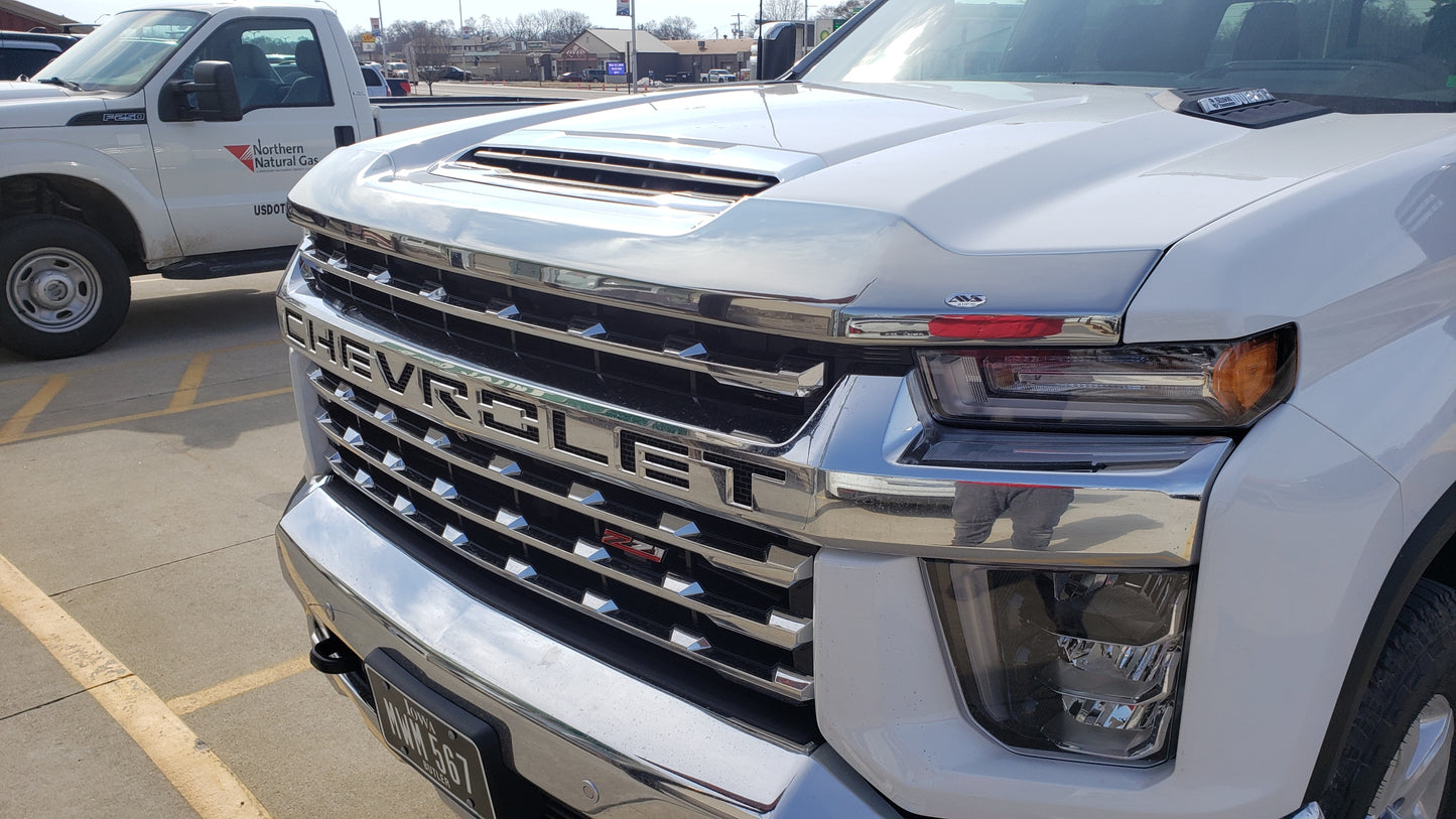 Auto Ventshade Aeroskin - Chrome - image 2