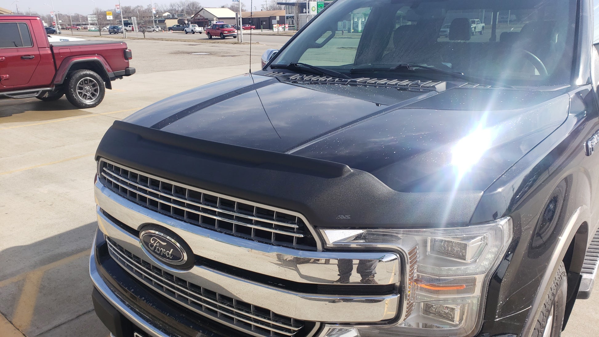 Auto Ventshade Aeroskin II - Textured Matte Black - image 2