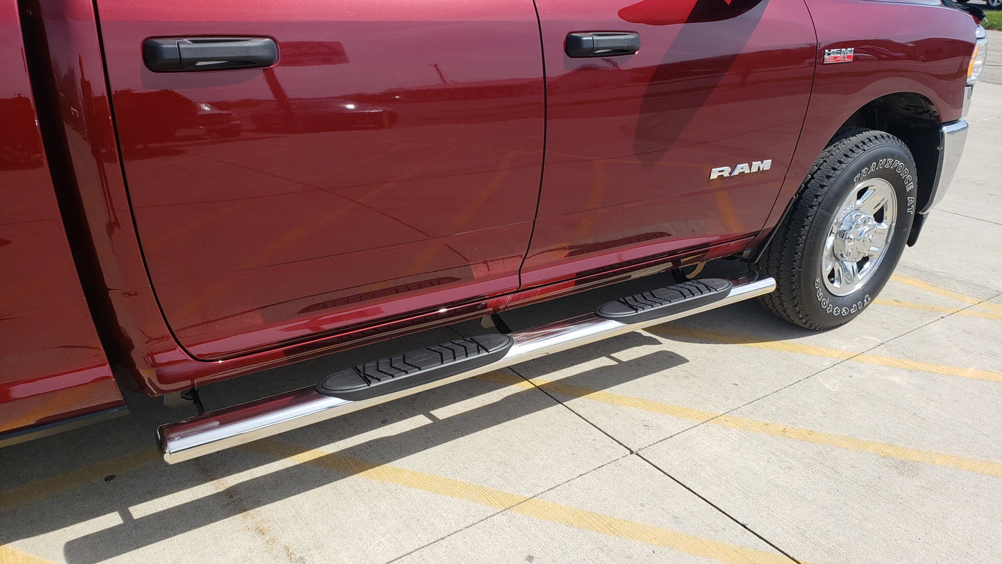 Trail FX 5 Inch Oval Tube Steps - Stainless Steel - image 4
