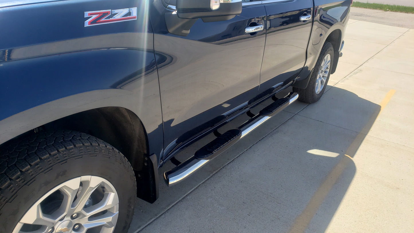 Trail FX 5 Inch Oval Tube Steps - Stainless Steel - image 3