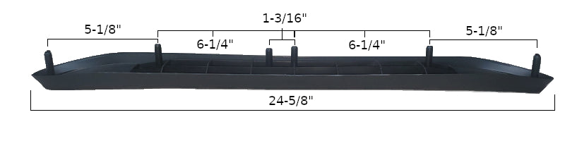 Westin Platinum 4" Oval Nerf Bar Step Pad - image 2