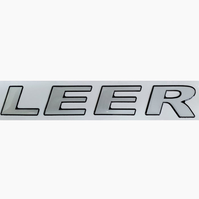 Leer -Logo - Rear Door 3D "LEER"