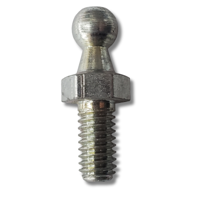 Ball Mount for Gas Props/Lift Cylinders - 10 mm ball only - Threading 5/16"