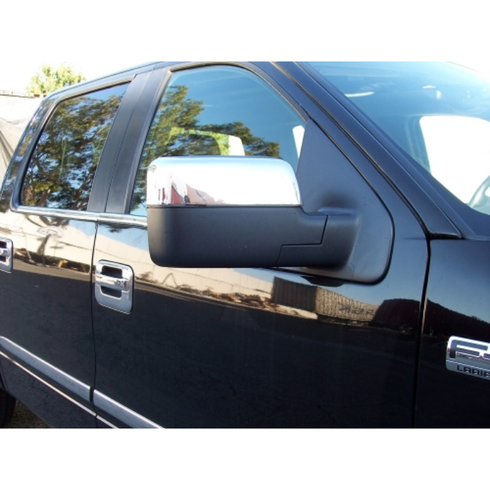 Clearance - TFP Chrome Mirror Covers - 514 - 2004-2008 Ford F150