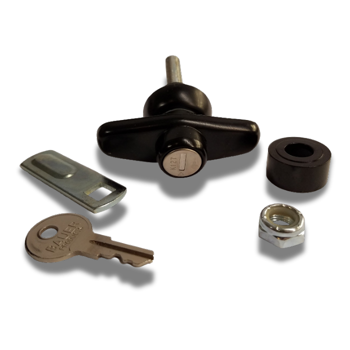 Windoor - Side Access Door T Handle - Short Shank