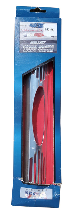 All Sales - Billet Third Brake Light Cover - Oval Design - 55004P - image 1