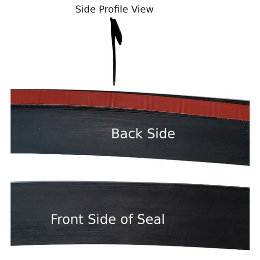 Leer Topper Door Skirt Seal