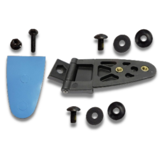 Leer 100XL/LE/XR - All Glass Rear Door Hinge - 2 Hole