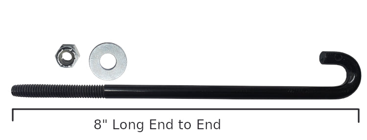 Leer Short J-Bolt for 59HR - Front - 93759 - image 2