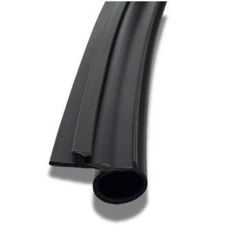 Topper Door Seal - Single Leaf - With Bulb (T Channel)