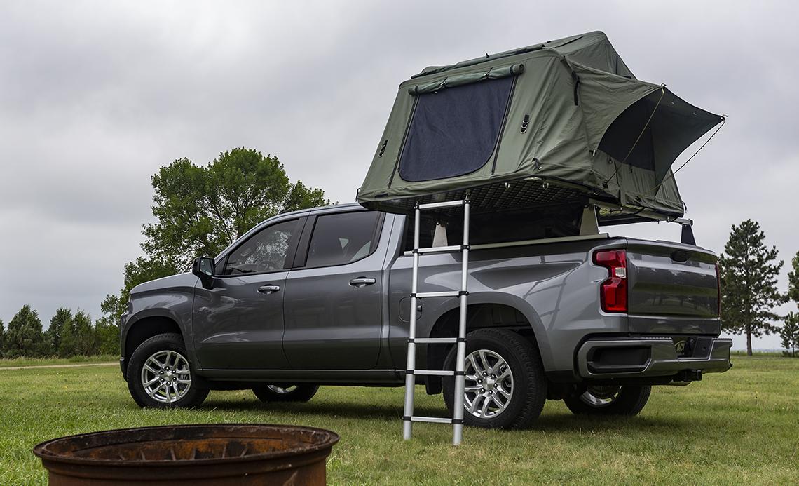 ADARAC Aluminum M-Series - Truck Bed Rack - Silver - image 3