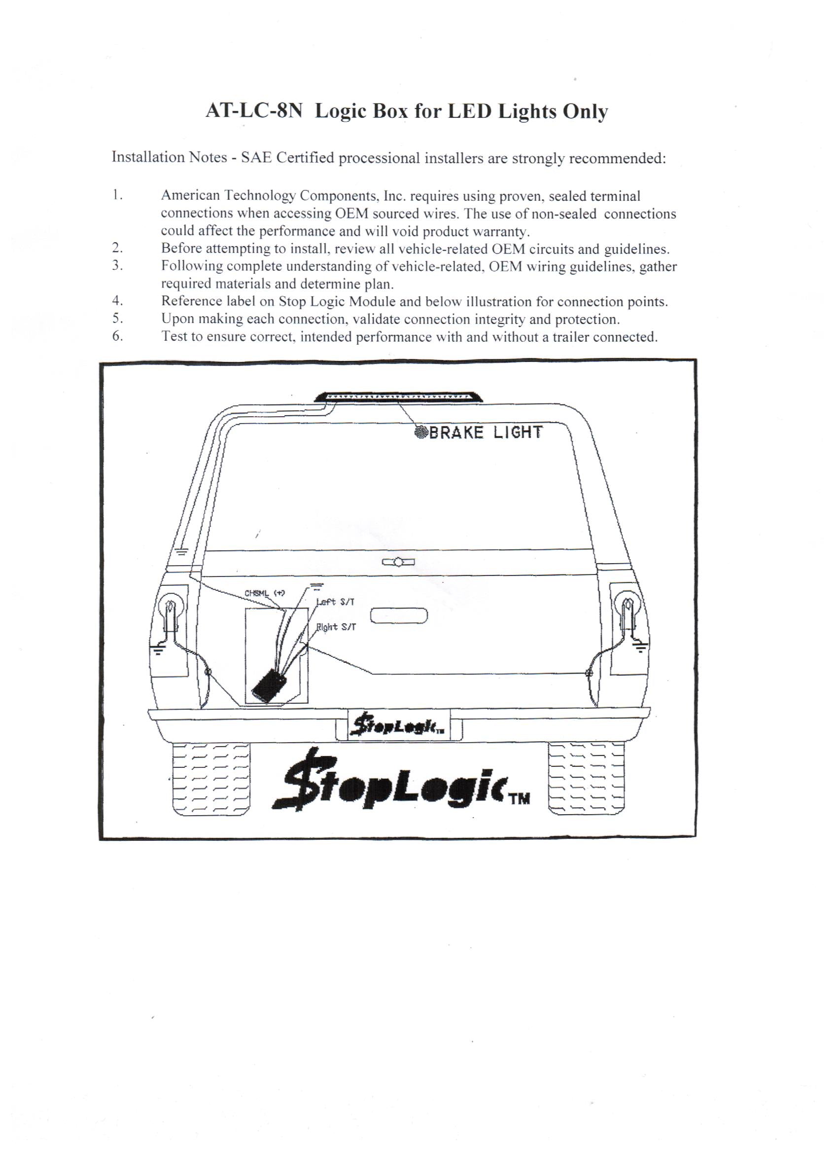 ATC Brake Light Logic Module - LED or Halogen - image 2