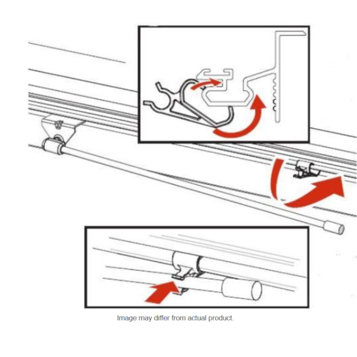 BAKFlip - Prop Rod Clip Replacement for Rail Assembly - PARTS-351B0024