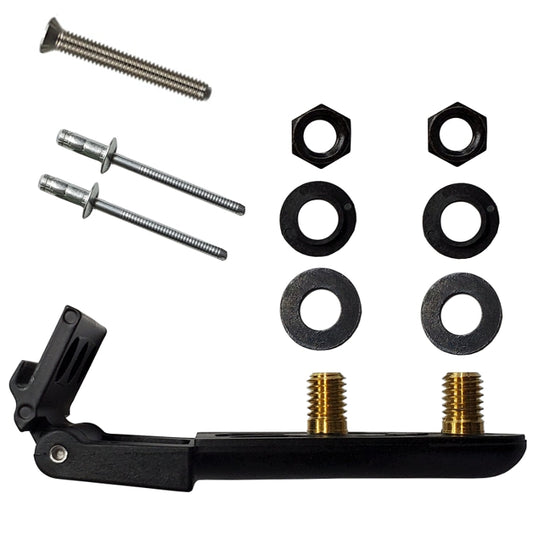 Ranch Fusion/Premier All Glass Rear Door Hinge With 2 Studs - image 1