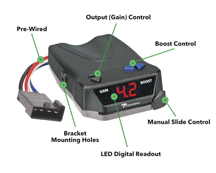 Tekonsha BRAKE-EVN Proportional Brake Controller - 8508220 - image 3