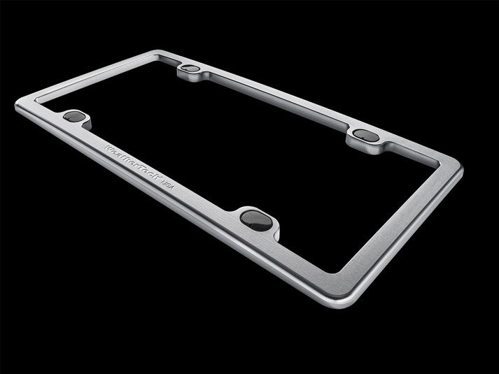 Weathertech Billet - Clear Bright Silver License Plate Frame - 8ALPF2 - image 2