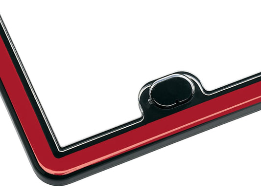 Weathertech ClearFrame - Red/Black License Plate Frame - 63022 - image 1