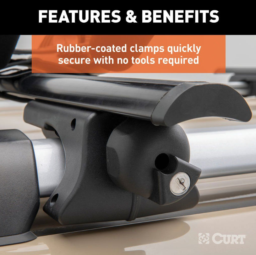 Curt - Aluminum Universal Roof Rack Crossbars - 18118 - image 5