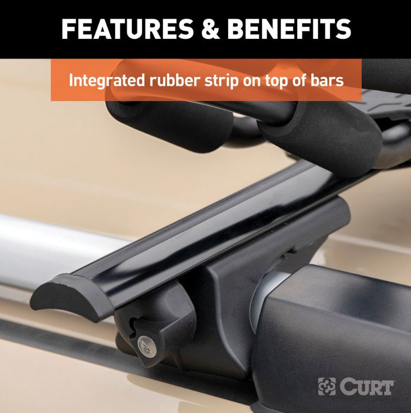 Curt - Aluminum Universal Roof Rack Crossbars - 18118 - image 6