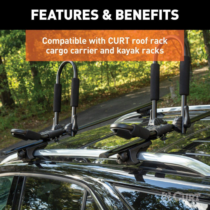 Curt - Aluminum Universal Roof Rack Crossbars - 18118 - image 8