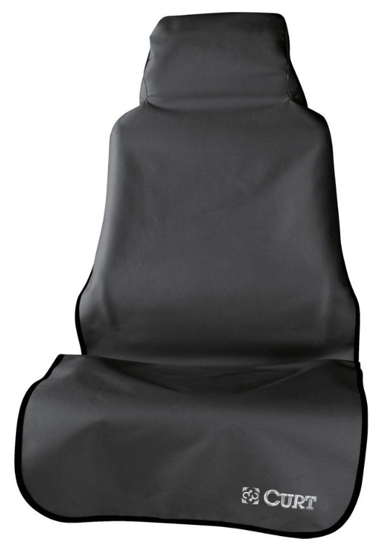 Curt - Seat Defender 58 Inch x 23 Inch Bucket Seat Cover - Black - 18501 - image 1