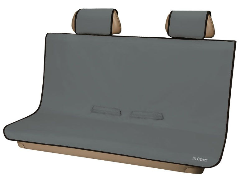 Curt - Seat Defender 58 Inch x 55 Inch Truck Seat Cover - Grey - 18510 - image 1