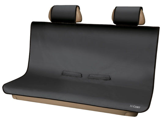 Curt - Seat Defender 58 Inch x 55 Inch Truck Seat Cover - Black - 18511 - image 1