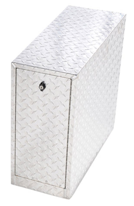 Dee Zee Wheel Well Tool Box with Drawers - Aluminum Diamond Tread - DZ95DA - image 1