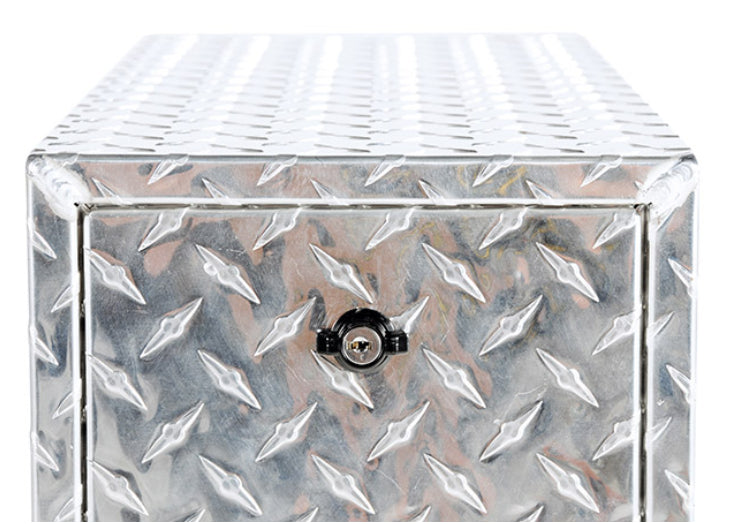 Dee Zee Wheel Well Tool Box with Drawers - Aluminum Diamond Tread - DZ95DA - image 2