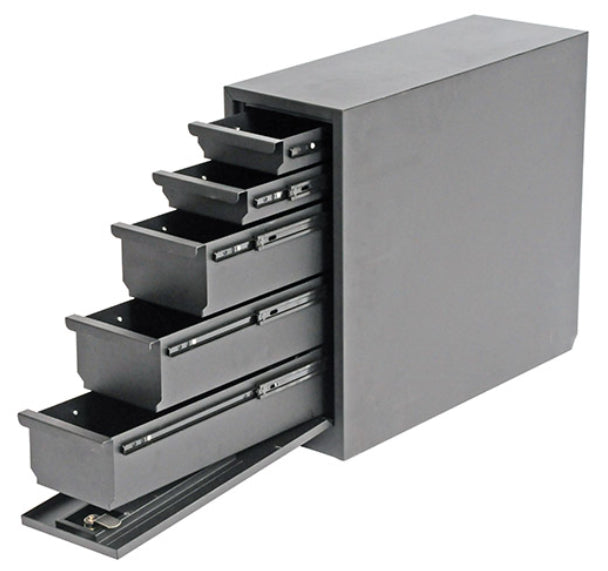 Dee Zee Wheel Well Tool Box with Drawers - Steel - DZ95D - image 3