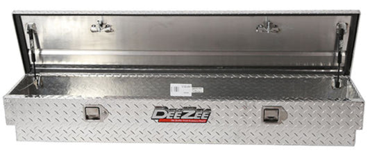 Dee Zee Red Label Side Mount Tool Box - 68" Bright Tread - DZ8768 - image 1