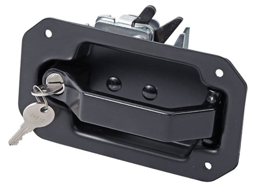 Dee Zee Tool Box Pull Handle - Black - DZTBLATCH4B - image 1