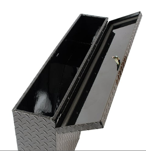 Dee Zee Driver Side Wheel Well Tool Box - Black Diamond Tread - DZ95B - image 2