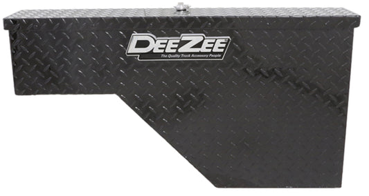 Dee Zee Passenger Side Wheel Well Tool Box - Black Diamond Tread - DZ94B - image 1