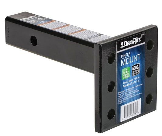 Draw-Tite - Pintle Hook Mount Plate, 2 IN. Receiver - 63056 - image 1