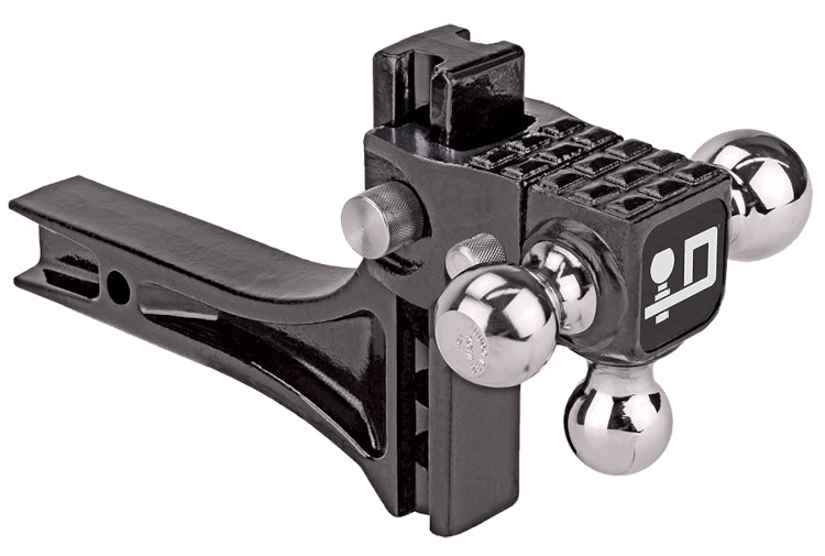 Draw-Tite - Adjustable Tri-Ball Trailer Hitch Ball Mount - 63070 - 14,000 LBS. Capacity Max - image 1