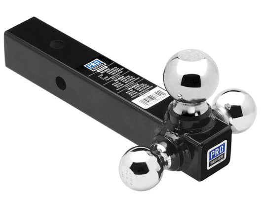Draw-Tite - Tri-Ball Trailer Hitch Ball Mount - 80426 - 10,000 LBS Capacity Max - image 1